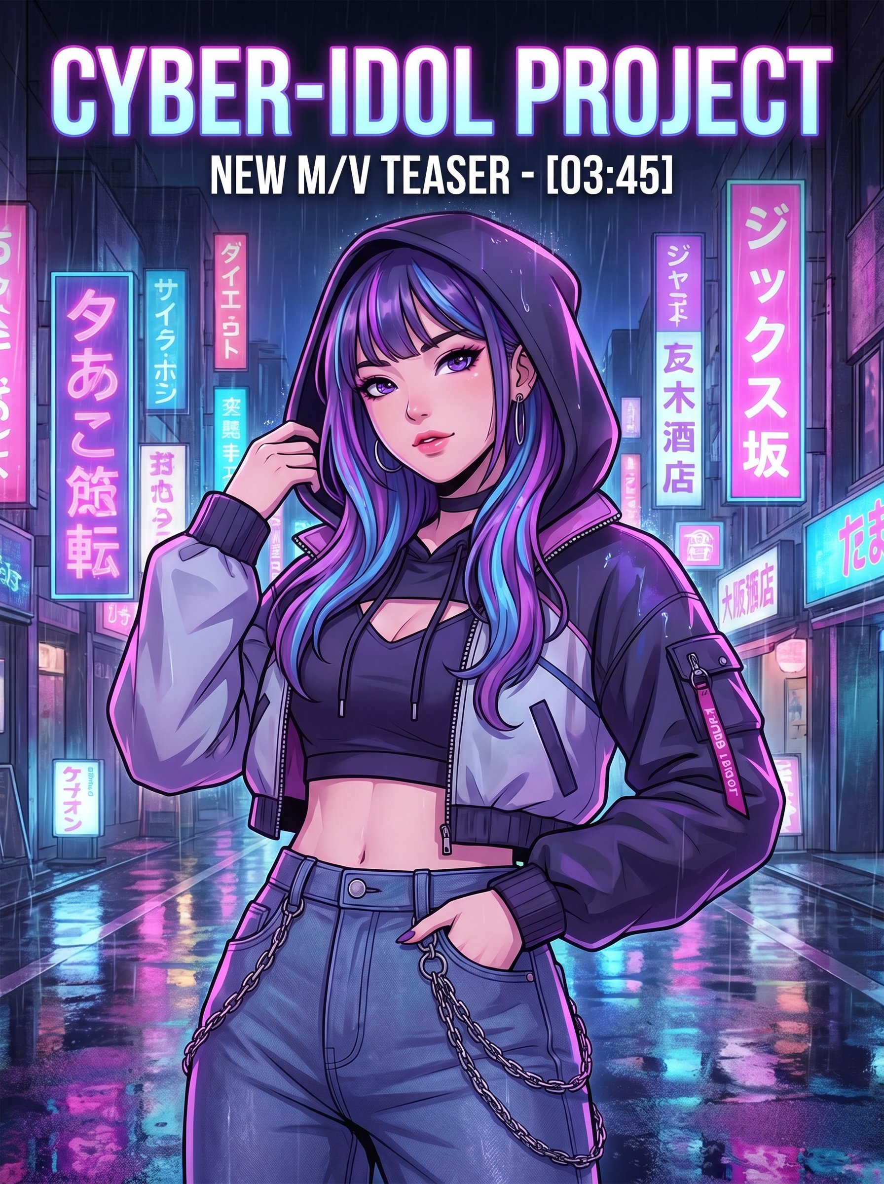 草莓视频精选动漫-赛博霓虹夜